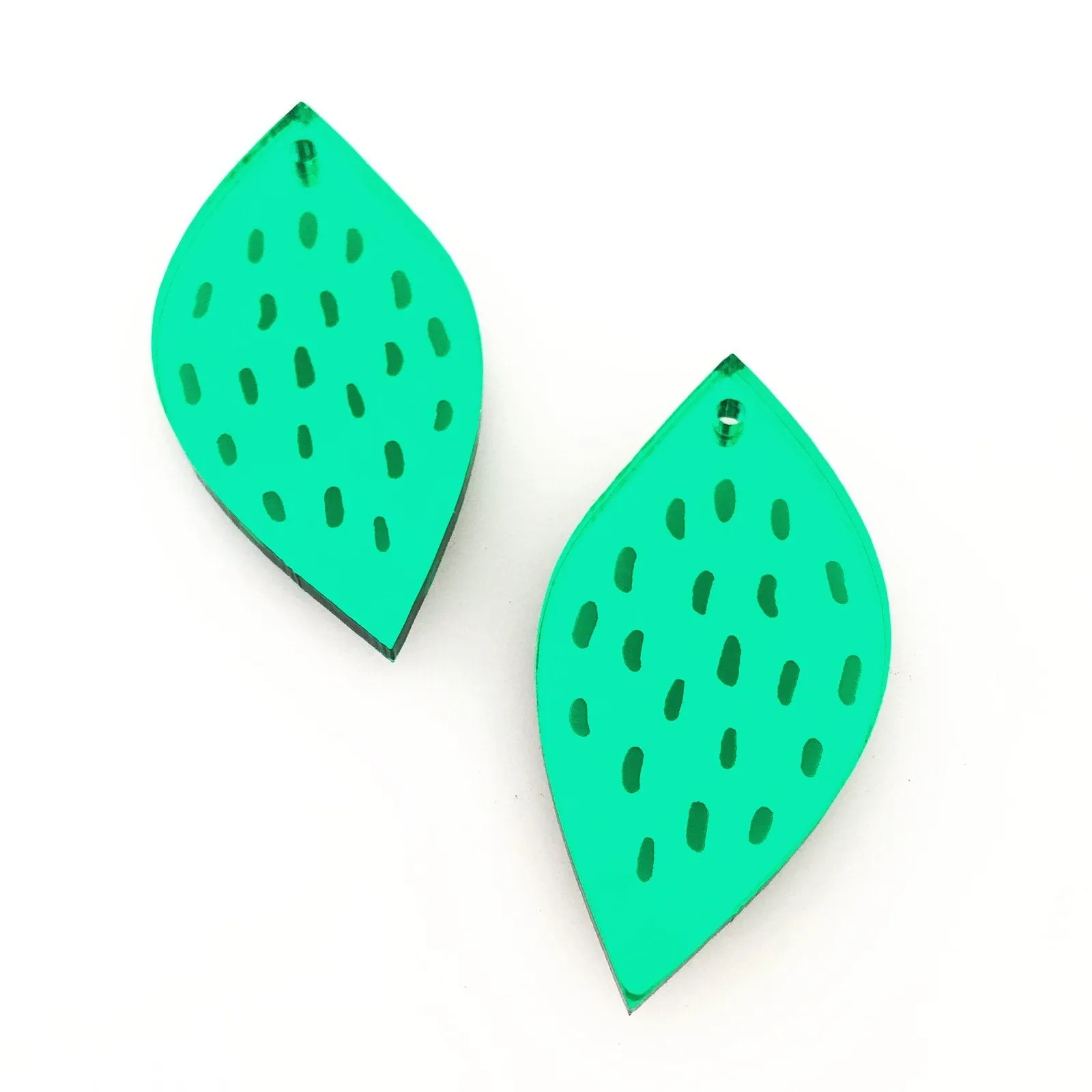 © Mirror Pod Charm - TWO  Pair