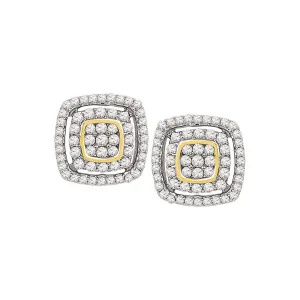 1/2CTW-DIA FASHION EARRINGS