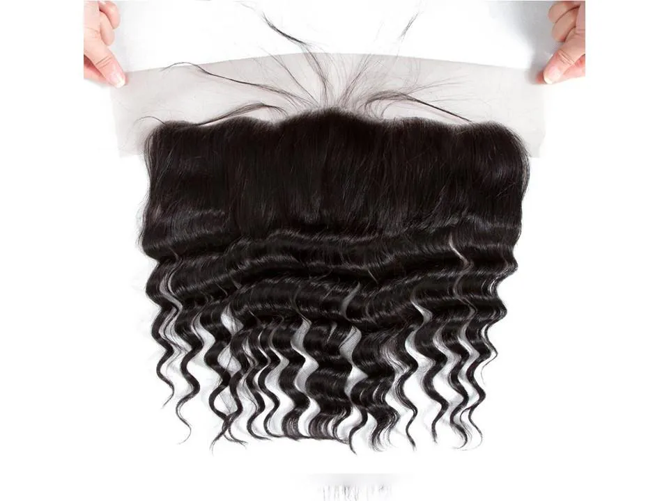 13x4 Lace Closure | RAW HAIR Indian Temple | Curly
