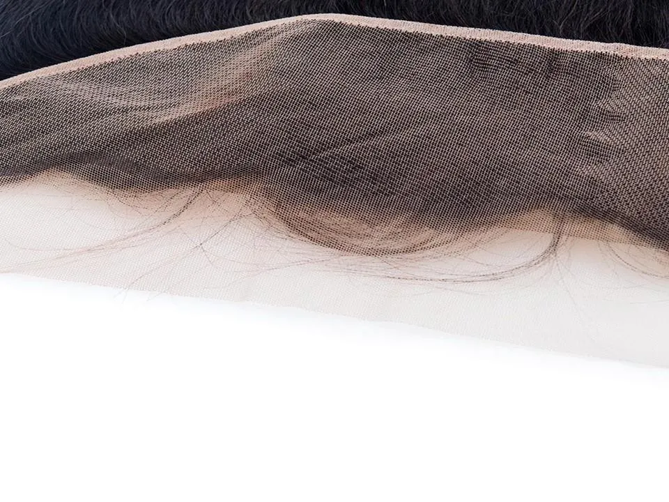13x4 Lace Closure | RAW HAIR Indian Temple | Curly