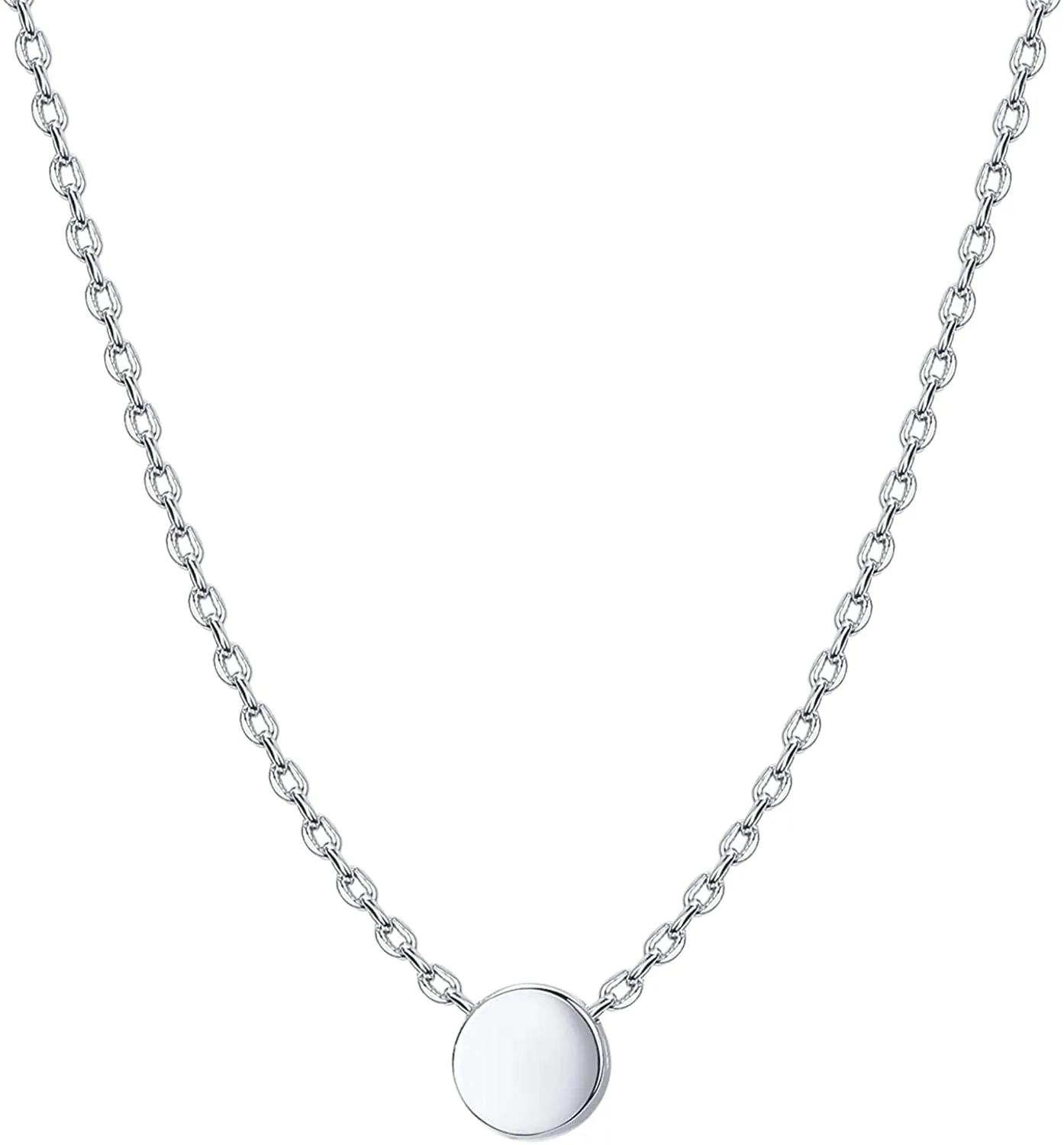 14K Gold Plated Dainty Pendant Necklace
