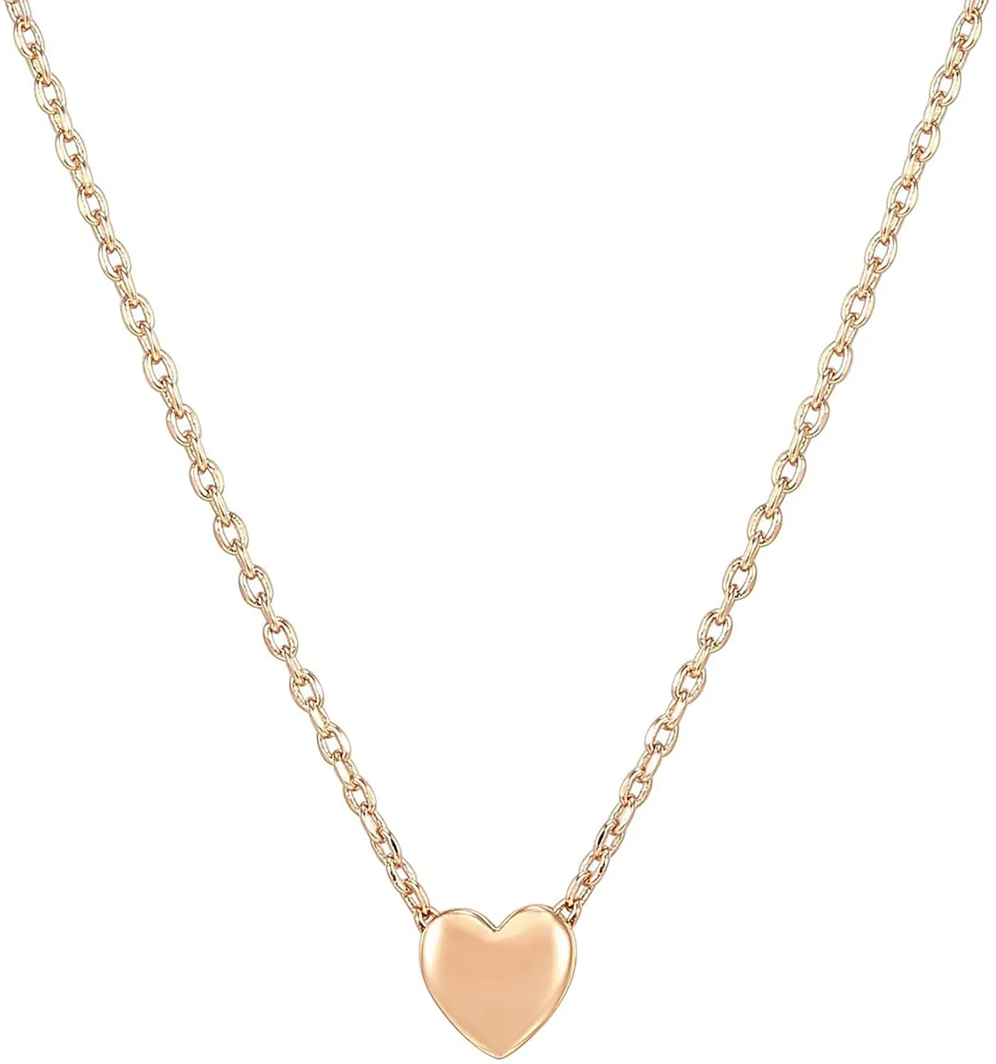 14K Gold Plated Dainty Pendant Necklace