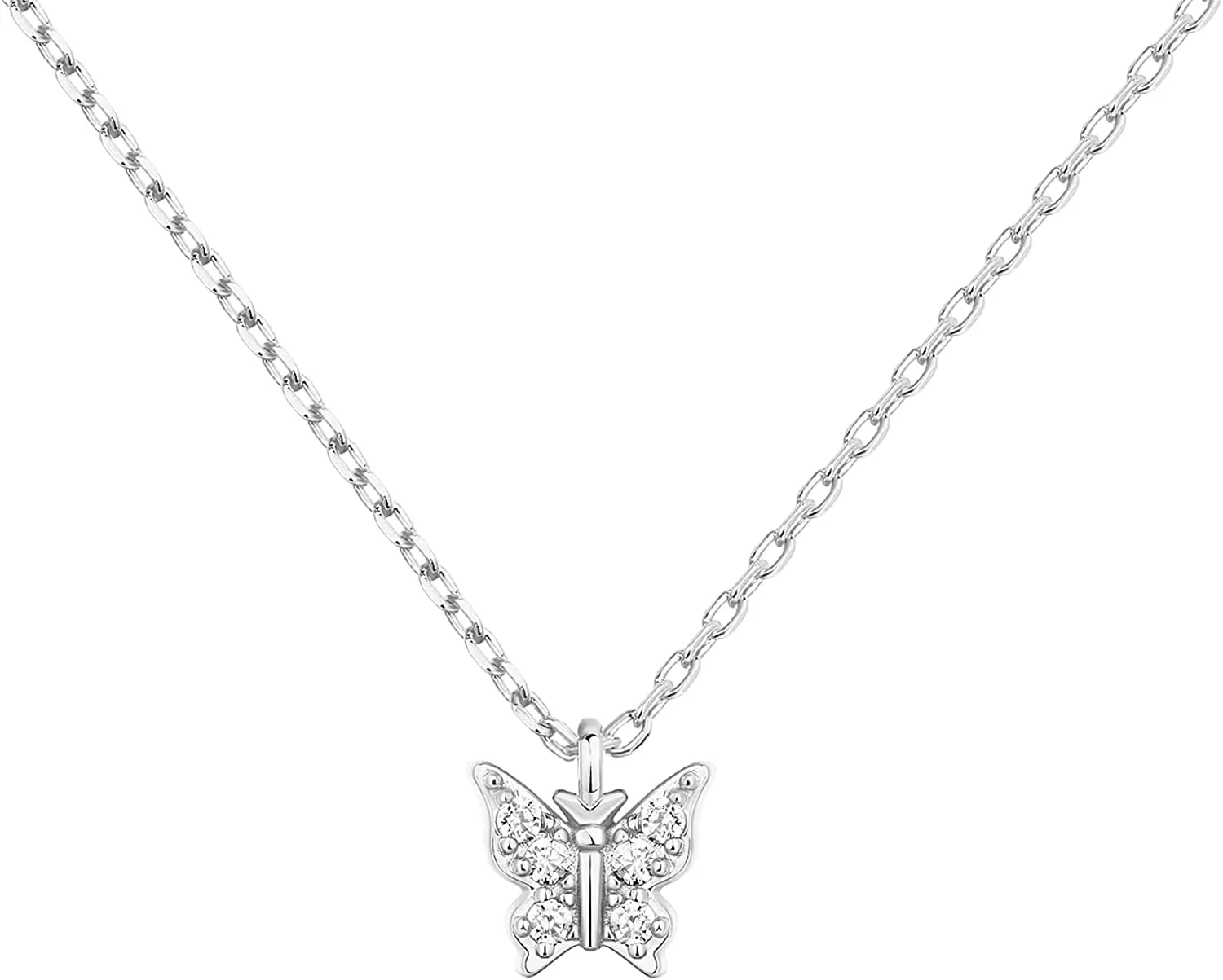 14K Gold Plated Dainty Pendant Necklace