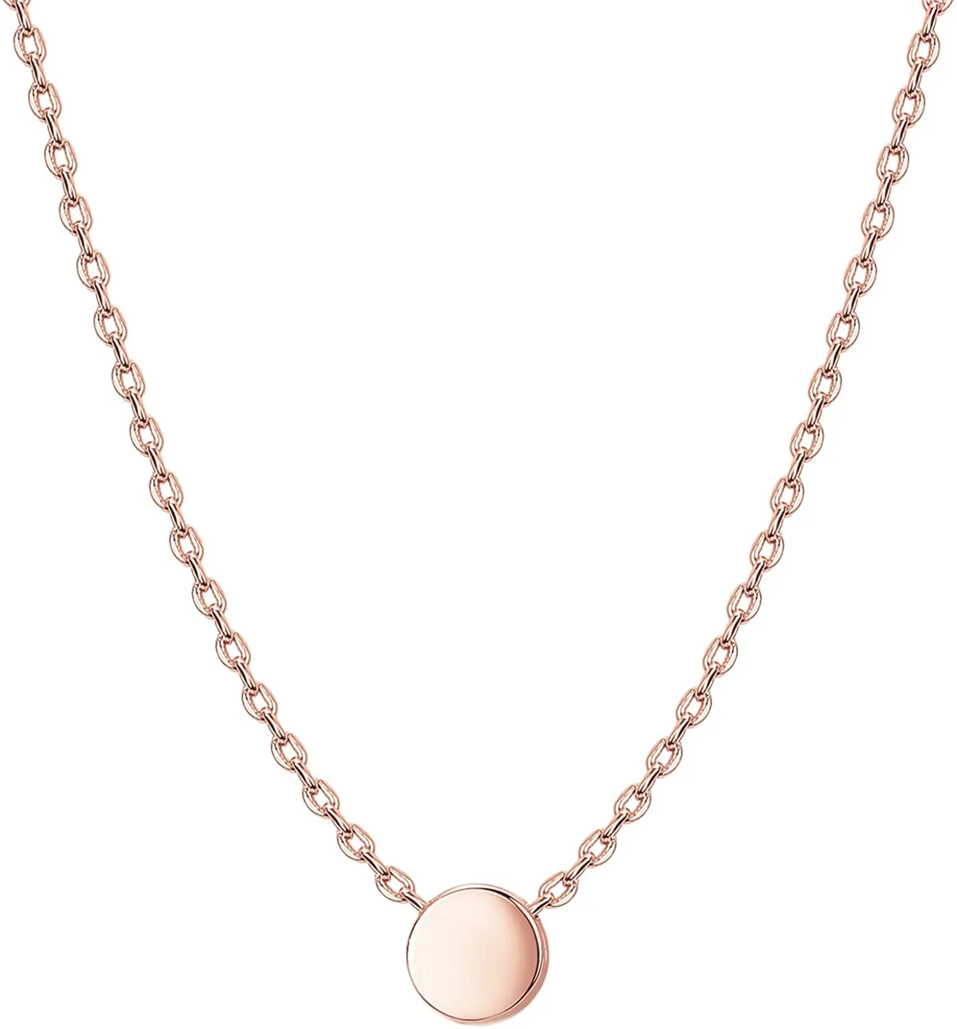 14K Gold Plated Dainty Pendant Necklace