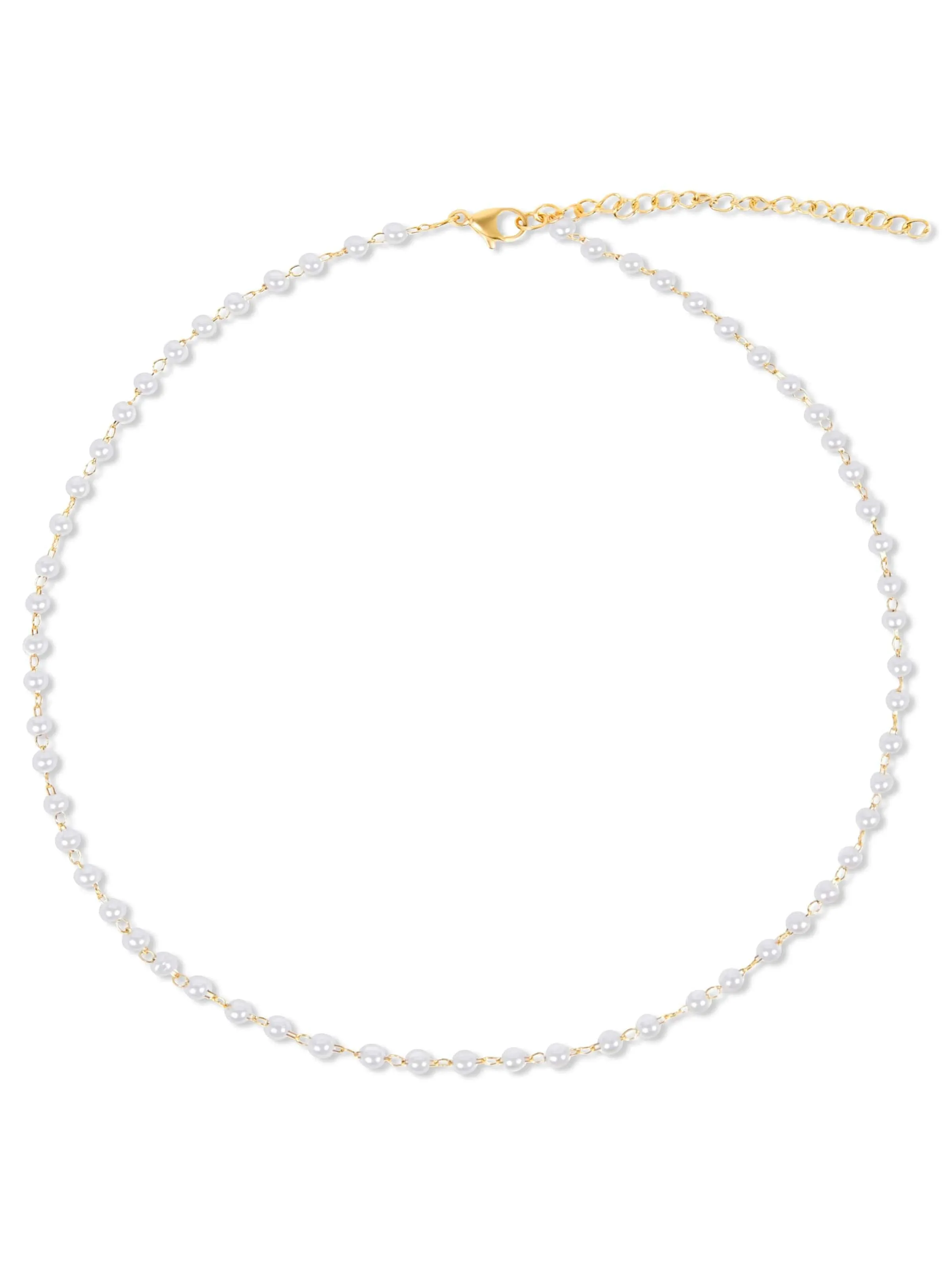 18k Sheena Dainty Pearl Choker