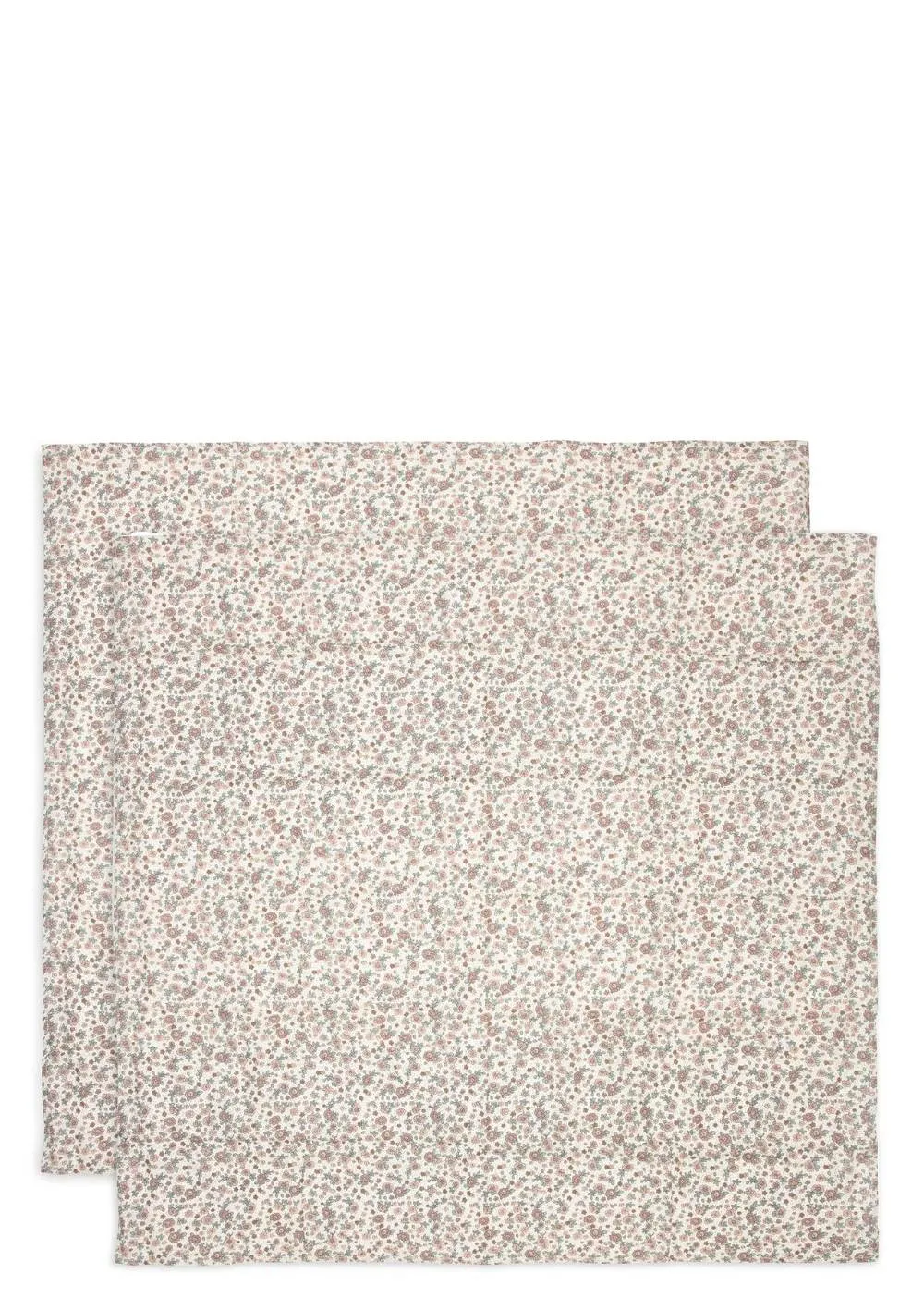 2er-Set Mulltücher Retro Flowers 115 x 115 cm