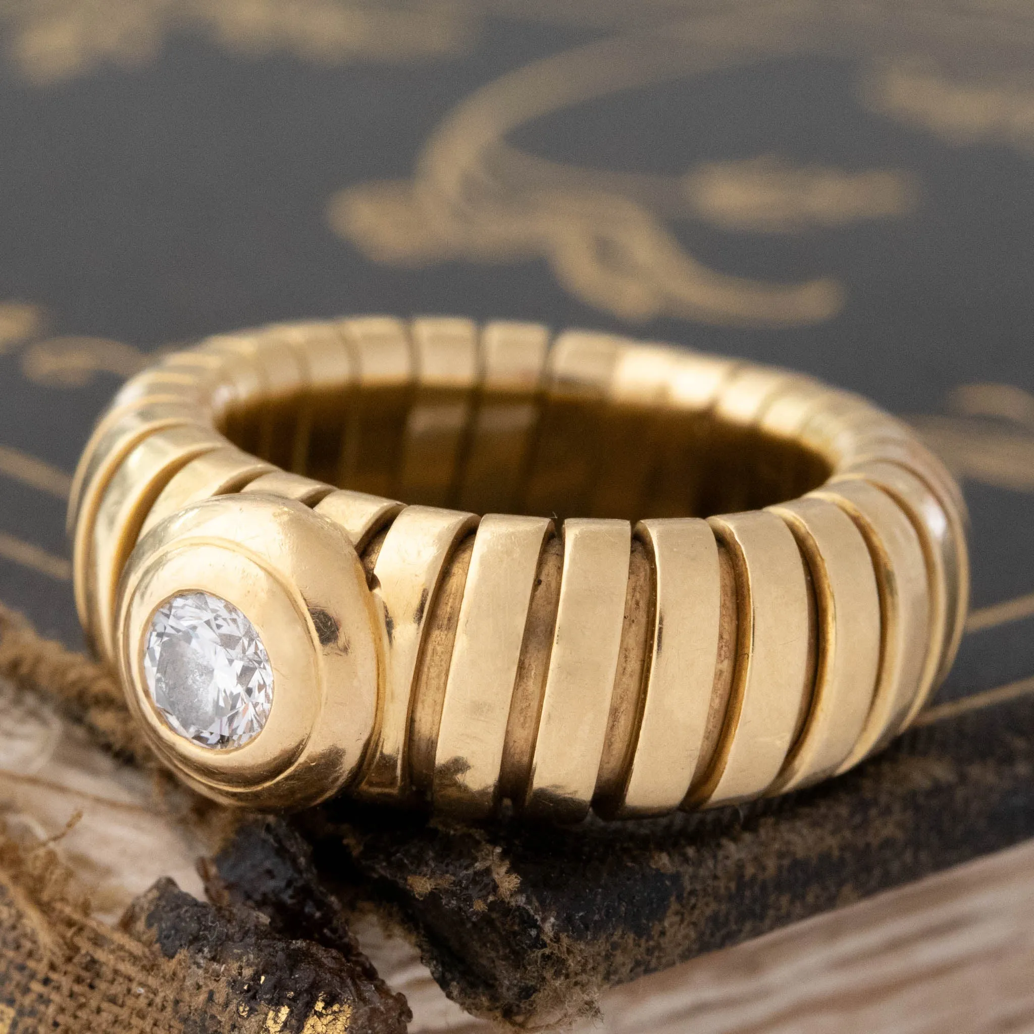 .43ct Round Brilliant Cut Diamond Tubugoas Band by Bvlgari