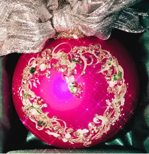 4" FLORAL HEARTS