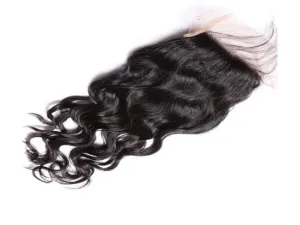 4x4 Lace Closure | RAW HAIR Indian Temple | Curly