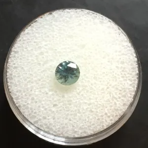 .63 CT. ROUND CUT MEDIUM PASTEL SKY BLUE MONTANA SAPPHIRE