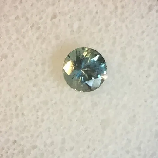 .63 CT. ROUND CUT MEDIUM PASTEL SKY BLUE MONTANA SAPPHIRE