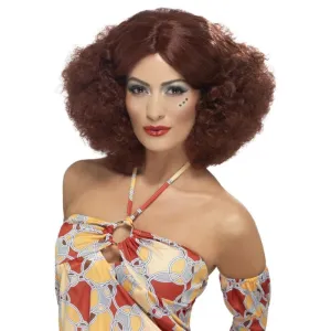 70s Afro Wig, Auburn