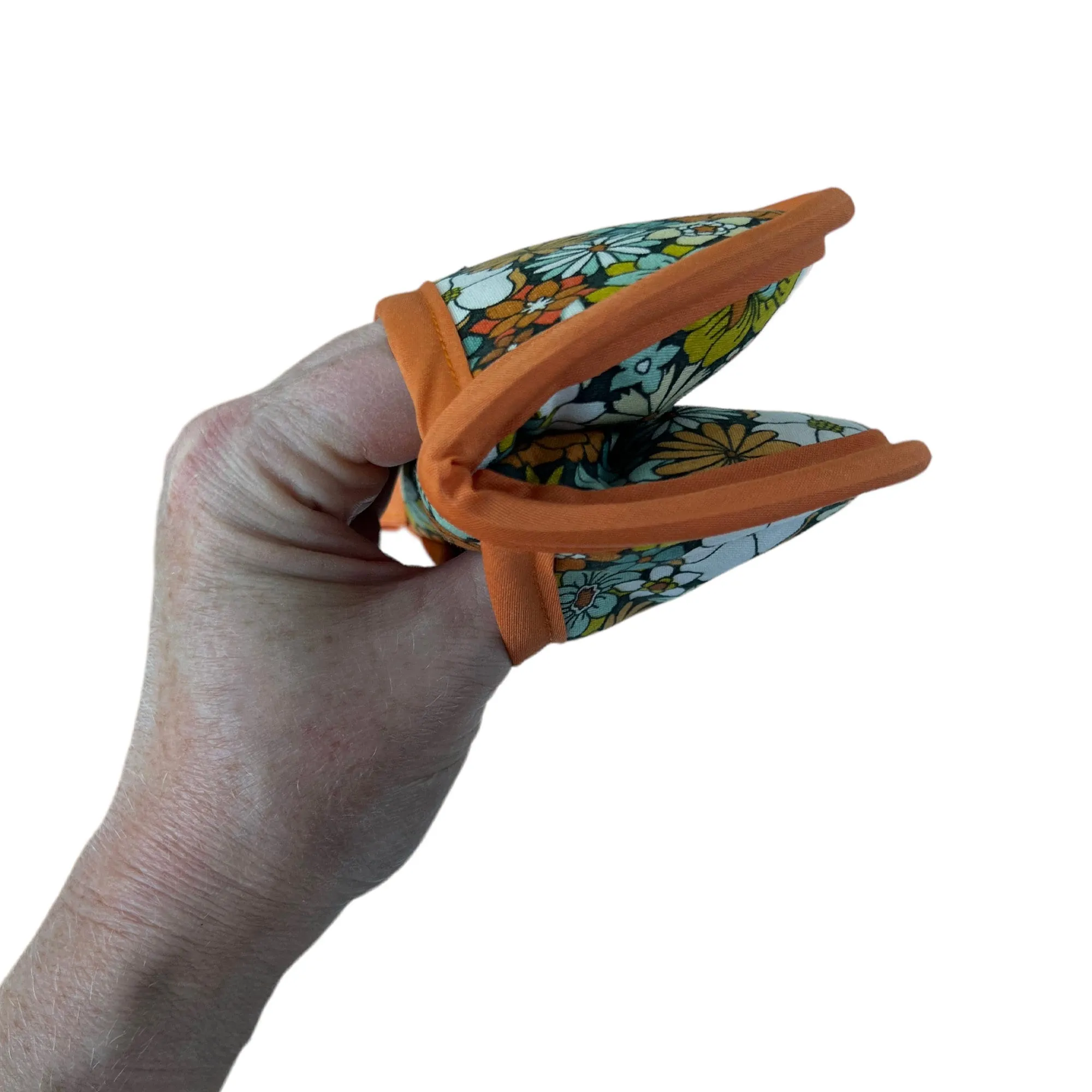70's Flowers Mini Pincher Mitt