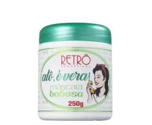 Alô É Vera! Babosa Aloe Vera Dry Hair Reconstructio Mask 250g - Retro Cosmetics