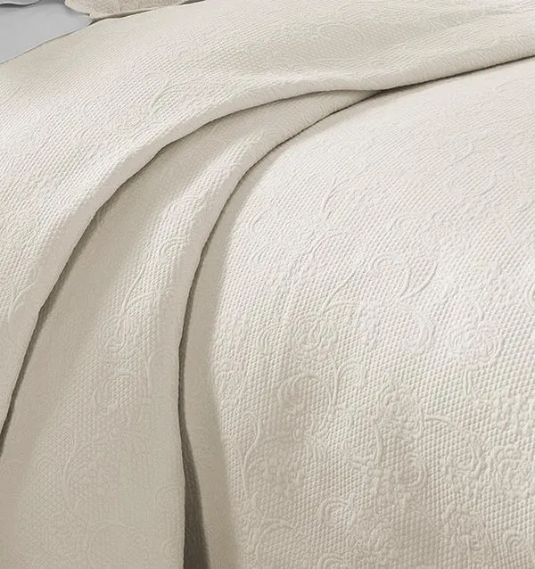 Alice Matelasse Coverlet by Sferra