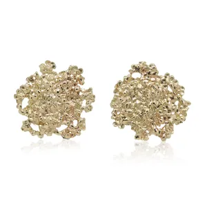 Amaranth Earrings in 14k Yellow Gold
