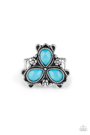 Ambrosial Garden Blue Ring