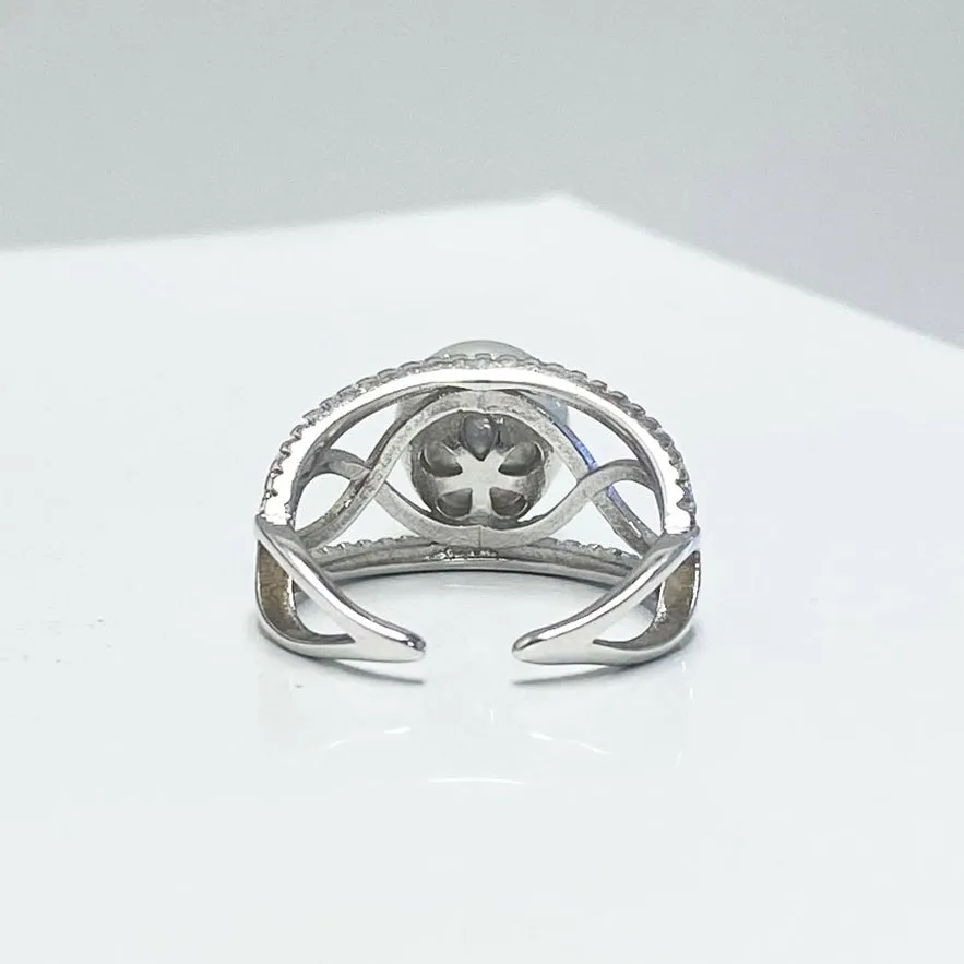 Angie South Sea Pearl Loop Ring