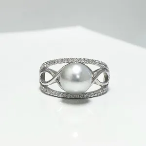 Angie South Sea Pearl Loop Ring