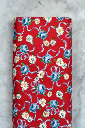 Atsuko Matsuyama 30's Collection - Retro Roses and Ribbons - Red