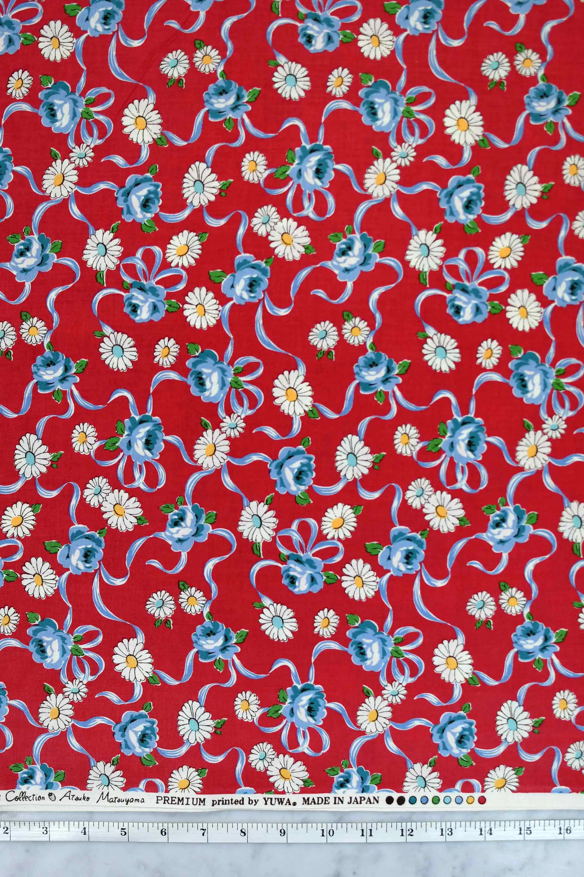 Atsuko Matsuyama 30's Collection - Retro Roses and Ribbons - Red