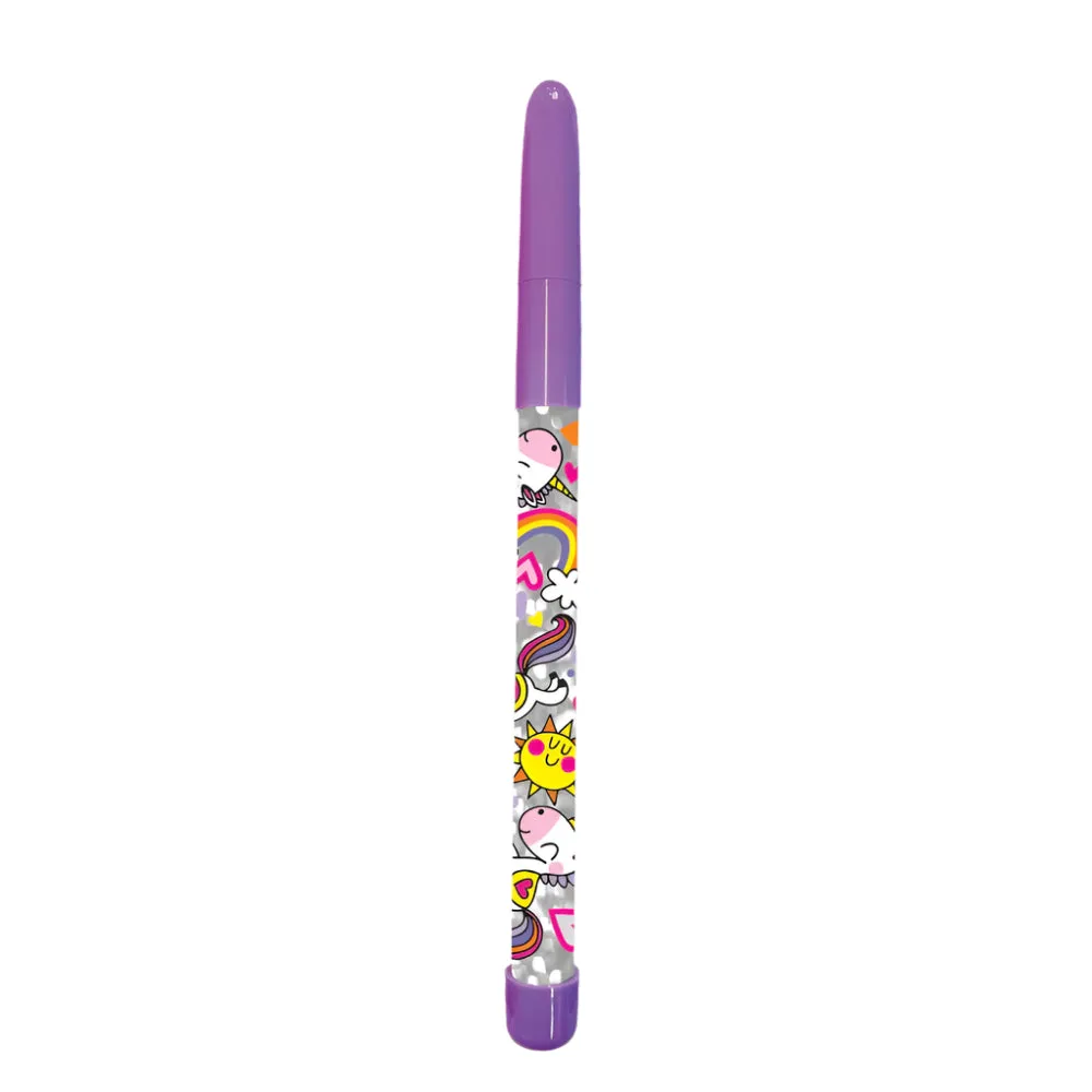 Ballpoint Glitter Pen - Unicorns