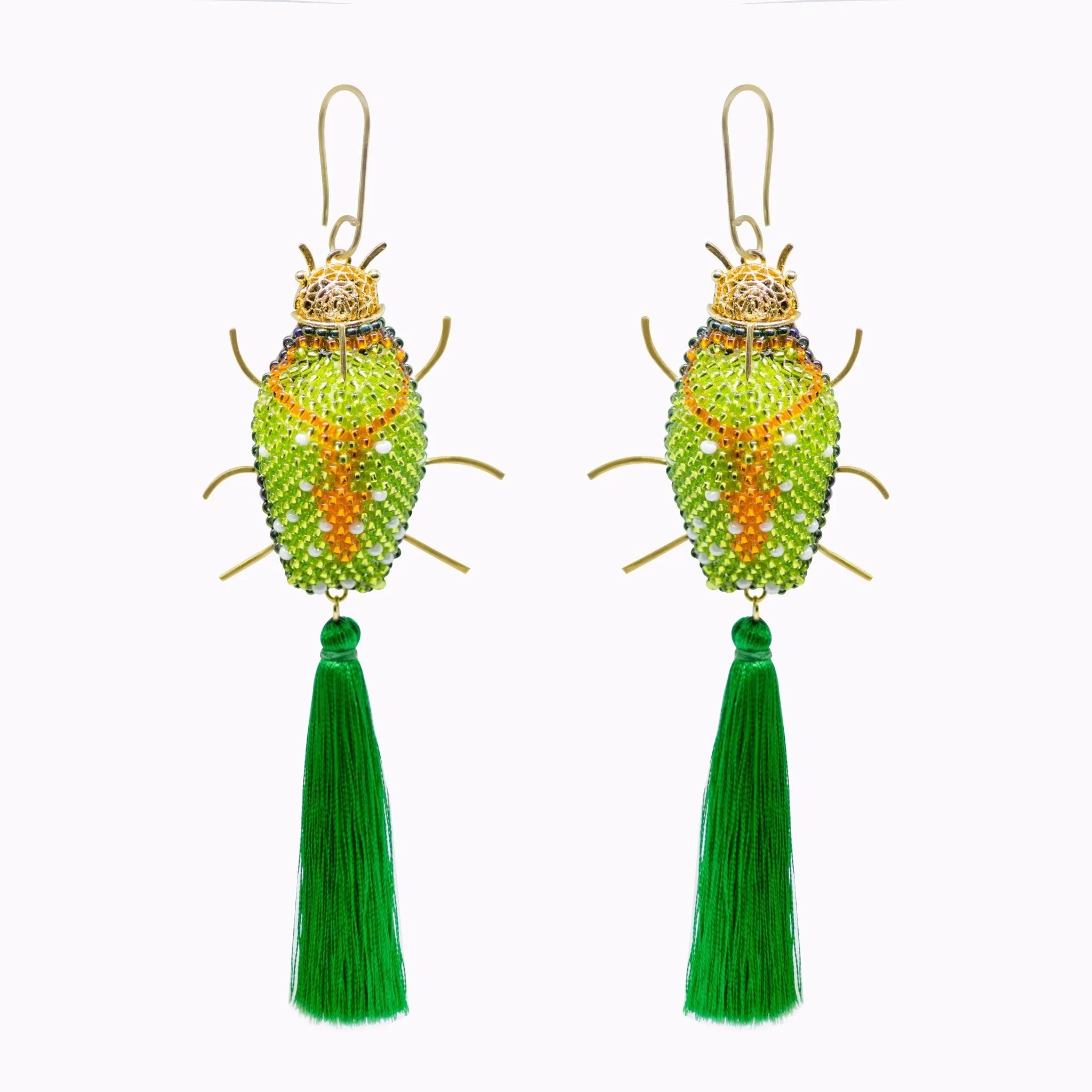 Beetle Nature Earrings