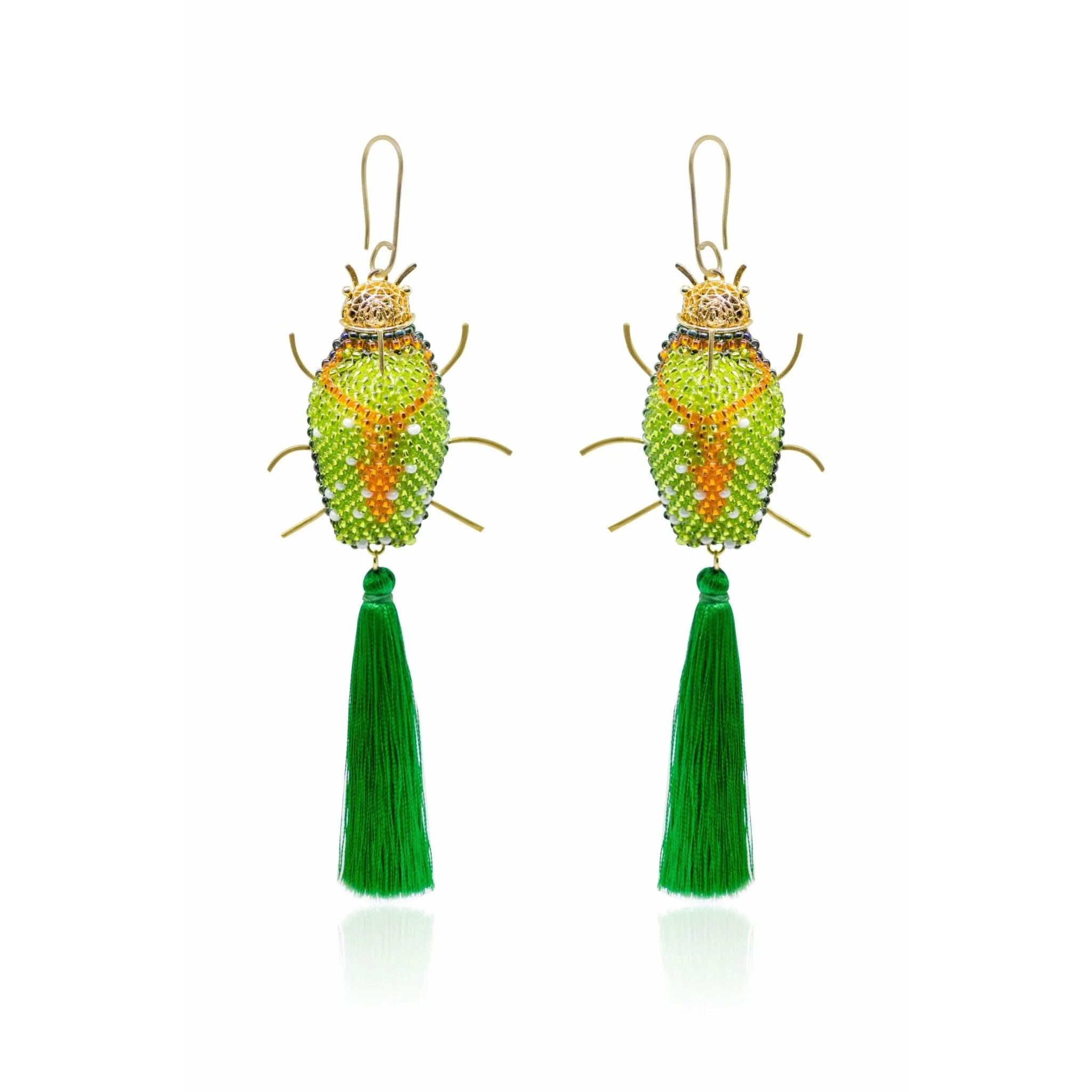 Beetle Nature Earrings
