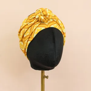 Bell Bottoms Retro Floral Wrap Headband