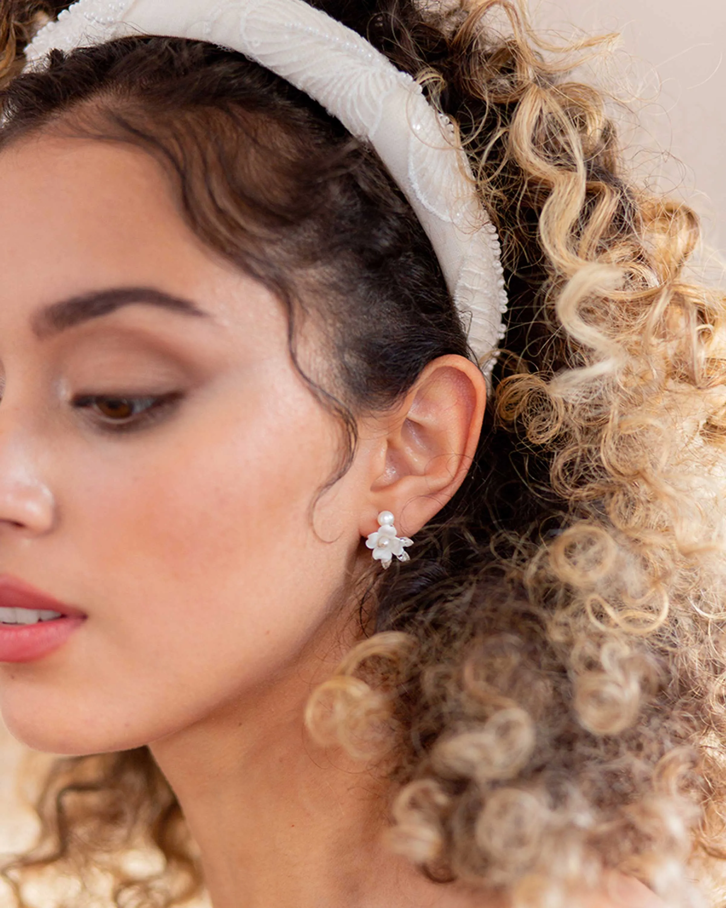 Belle Fleur Cluster Earrings