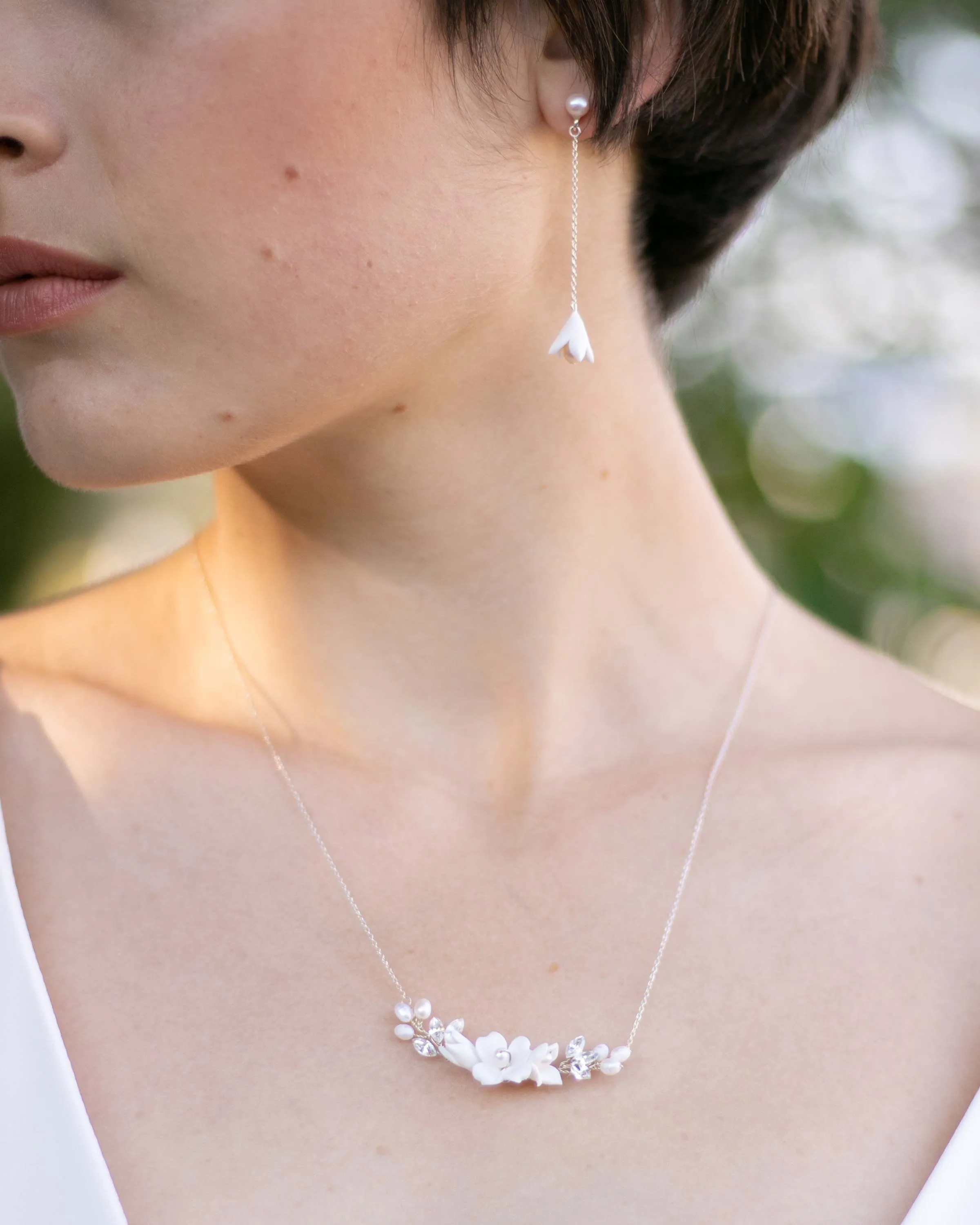Belle Fleur Drop Jewelry Set
