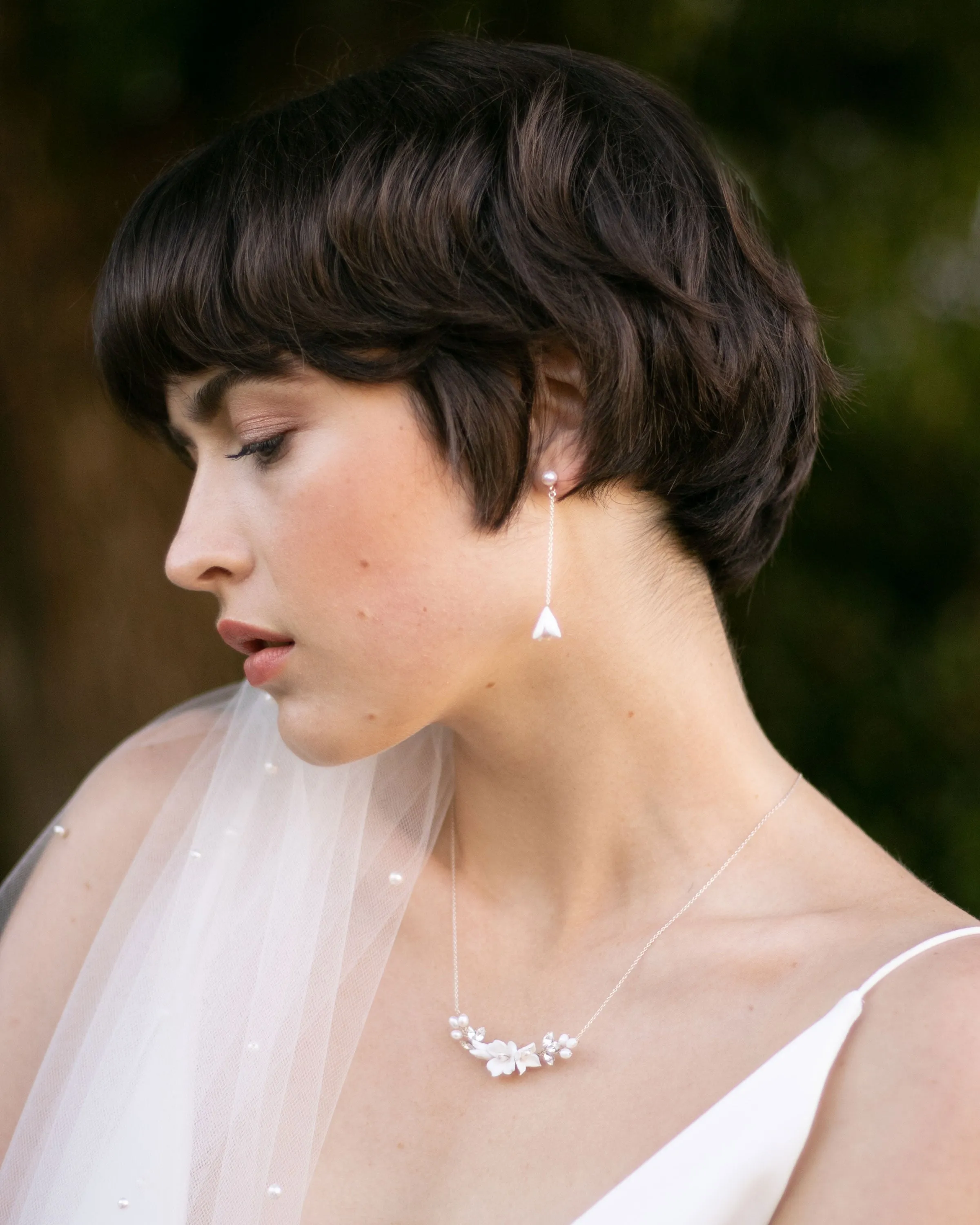 Belle Fleur Drop Jewelry Set