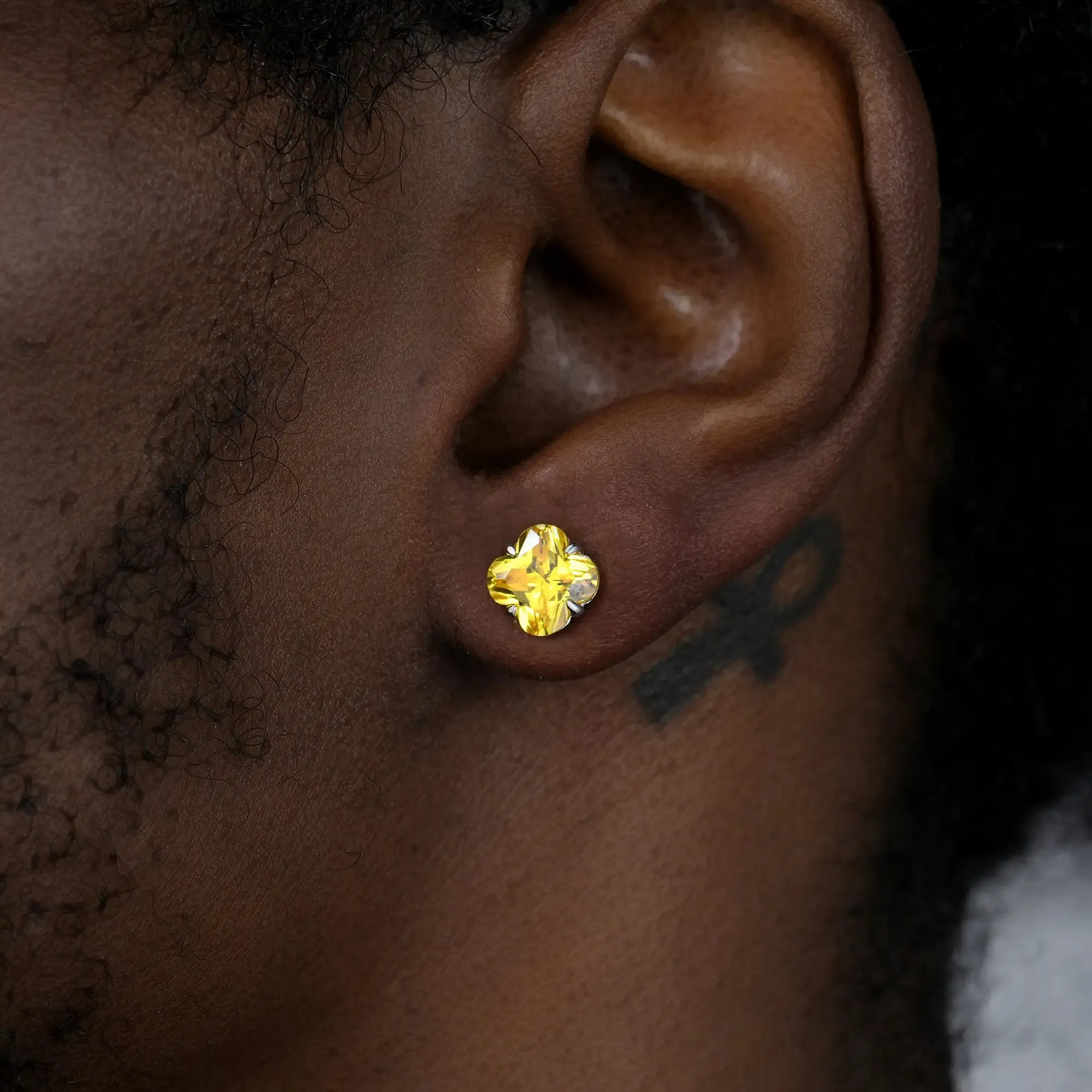 Blossom Cut Stud Earrings