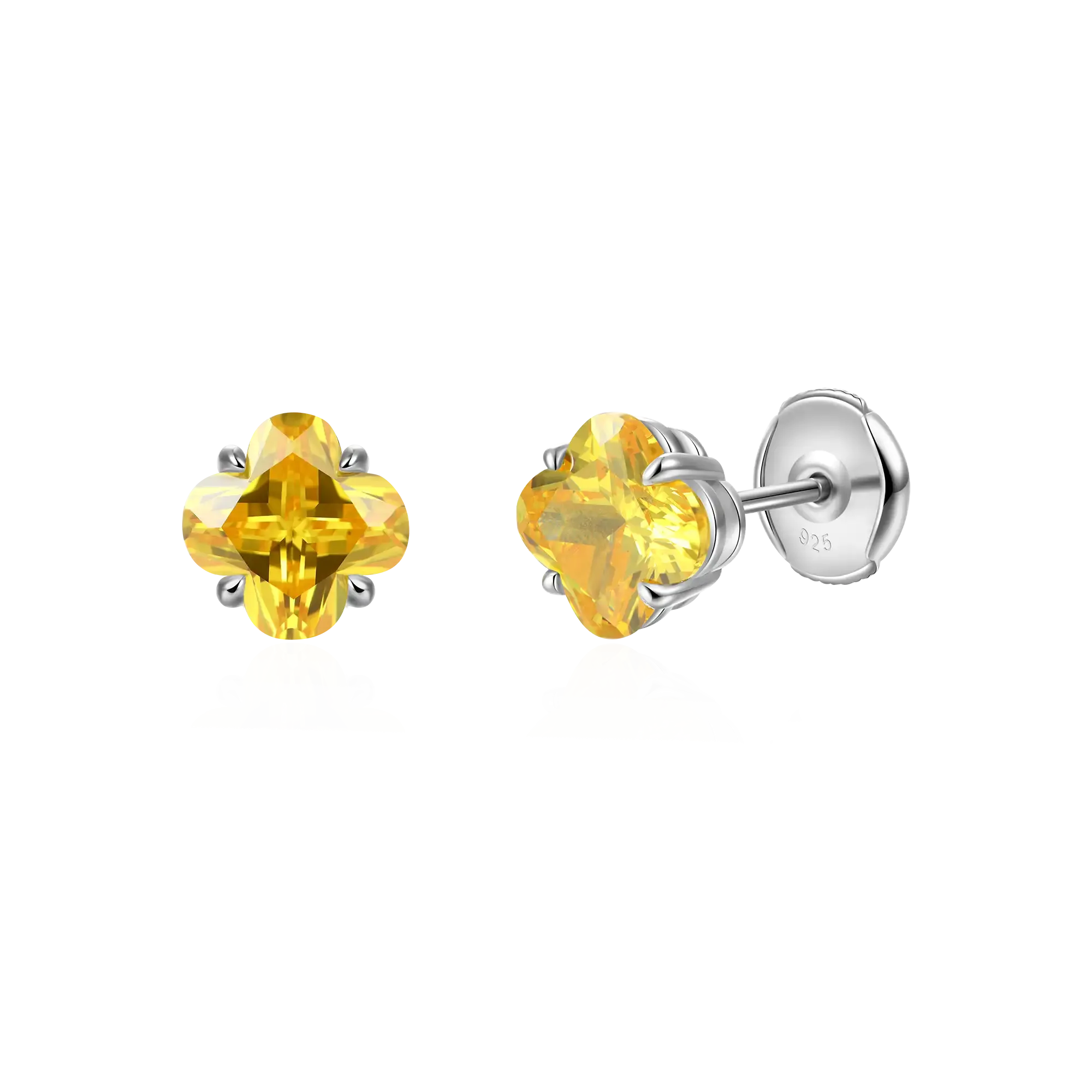 Blossom Cut Stud Earrings