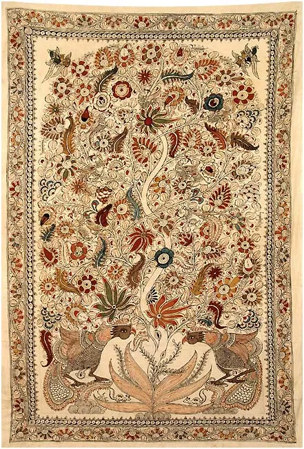 Blossoming Tree - Kalamkari Painting