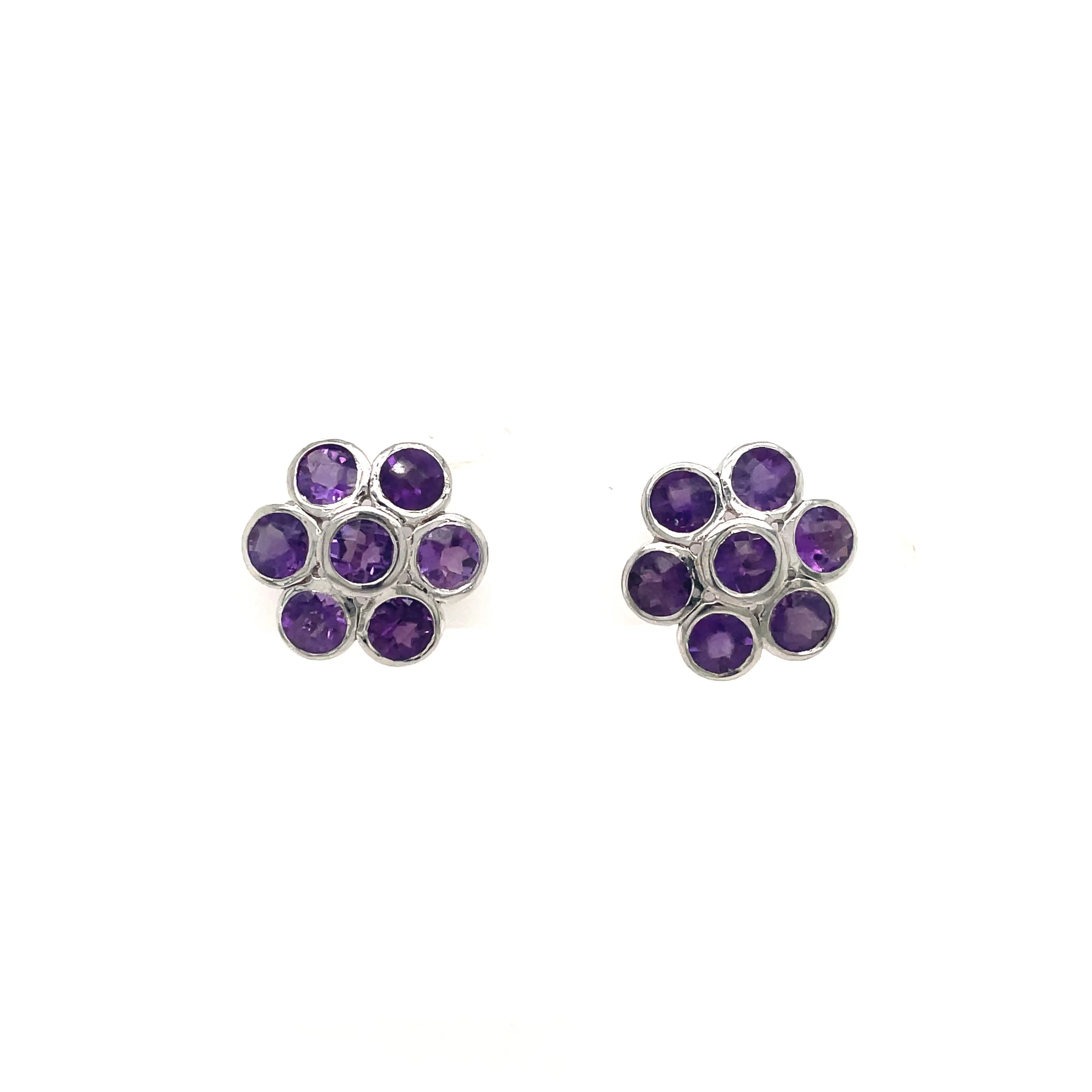Blue Topaz Earring in .925 Sterling Silver - KST 55788