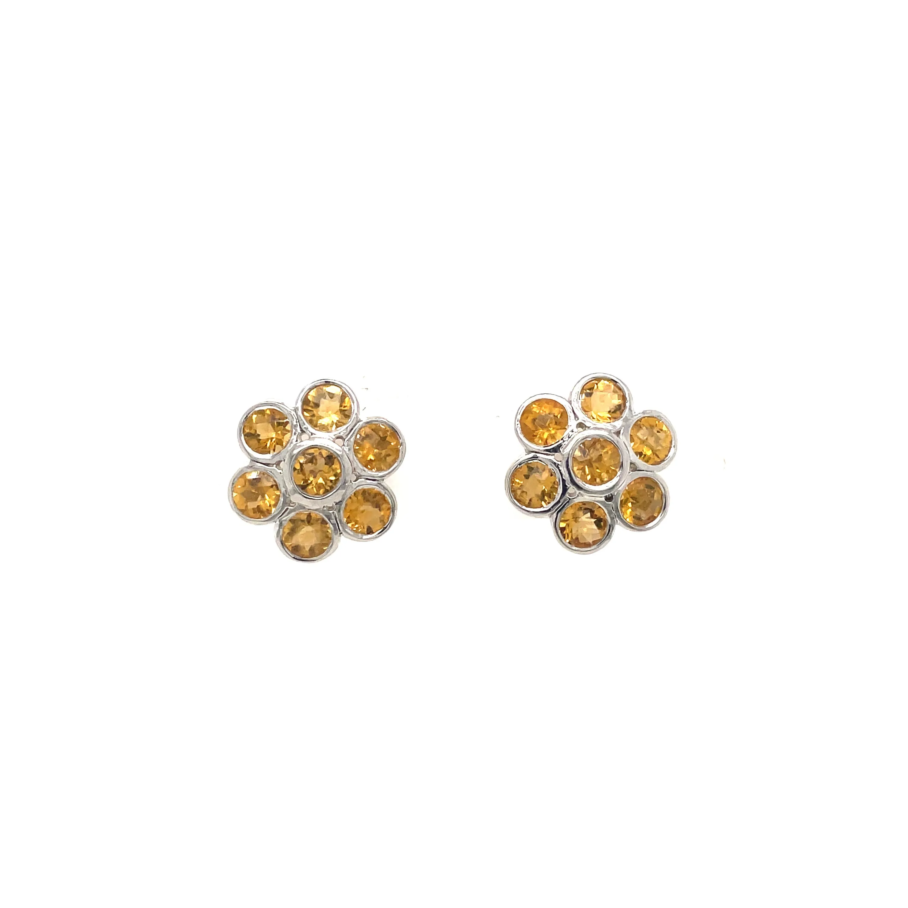 Blue Topaz Earring in .925 Sterling Silver - KST 55788