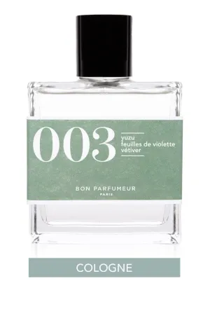 Bon Parfumeur 003: Yuzu, Violet, Verviers 30ml