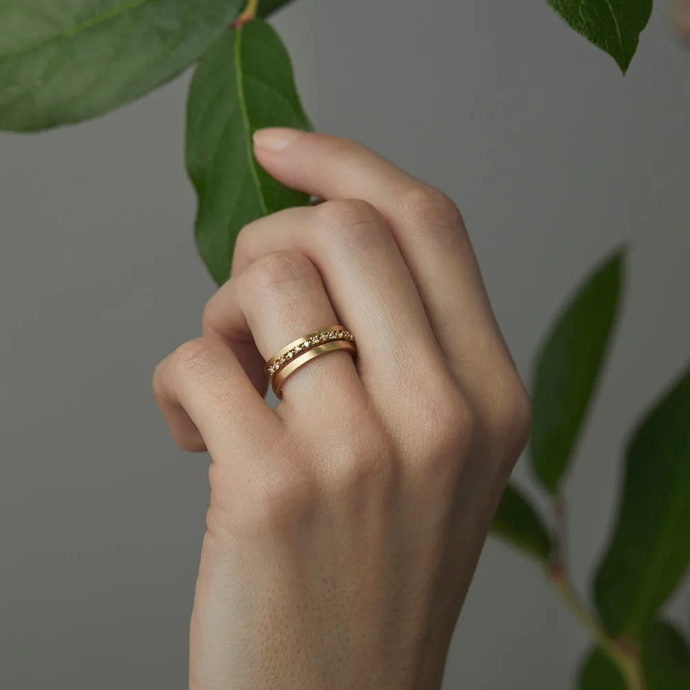 Brown Diamond Anadem Ring | R11801BR