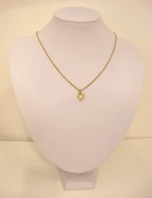 Caged Heart Vintage Necklace