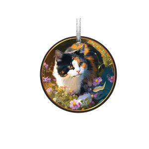 Calico Cat, Acrylic Window Ornament #SC179
