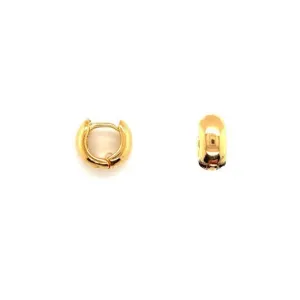 Chunky Huggie Earrings
