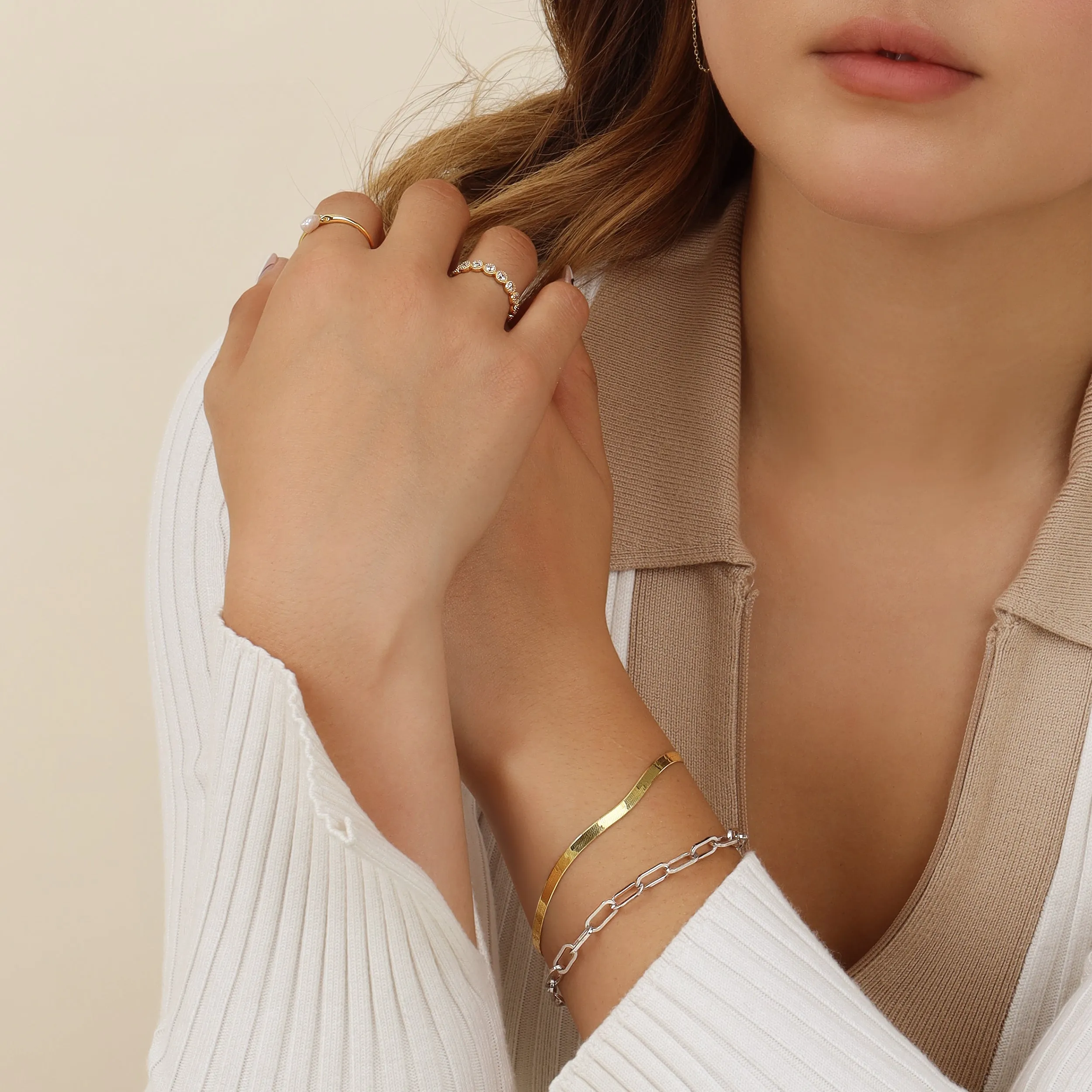 Chunky Paperclip Bracelet