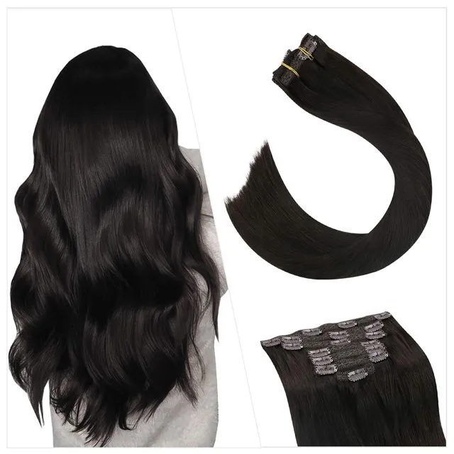 Clip in Human Hair Extensions Full Head 100g | 7 Pieces 100g/7Pcs Set