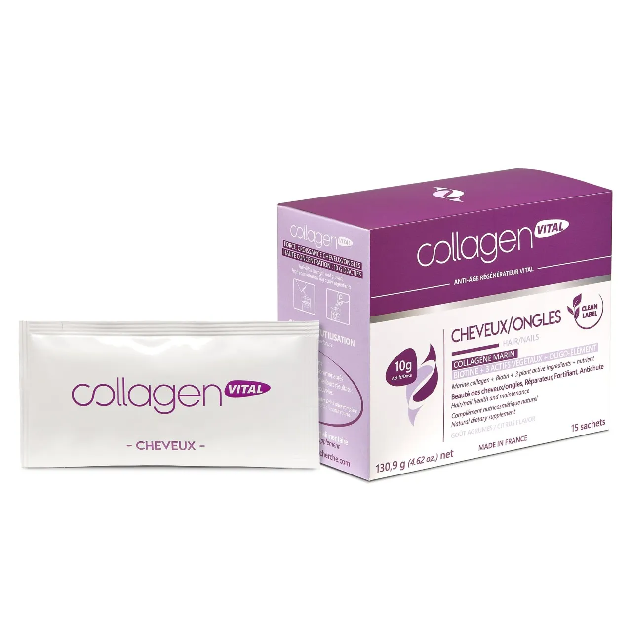 Collagen Vital Hair & Nails | 15 Sachets