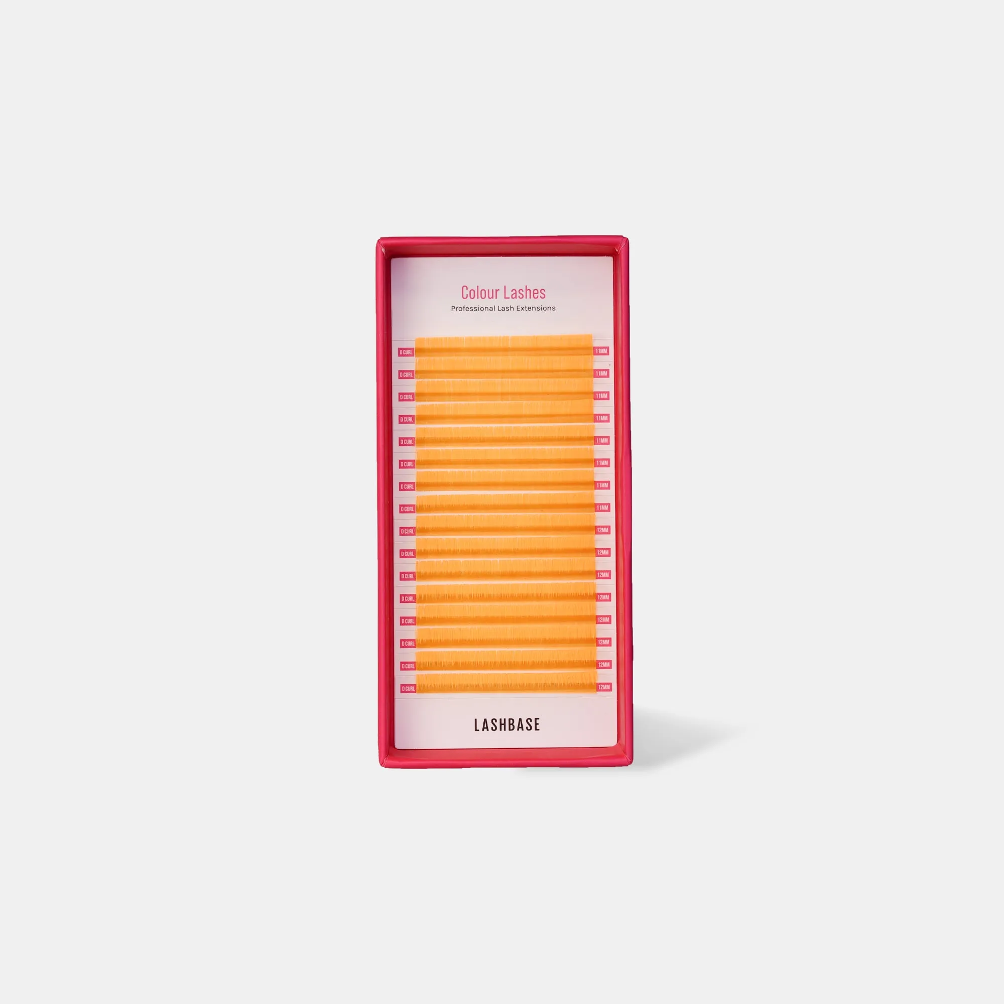 Colour Lashes - Neon Orange