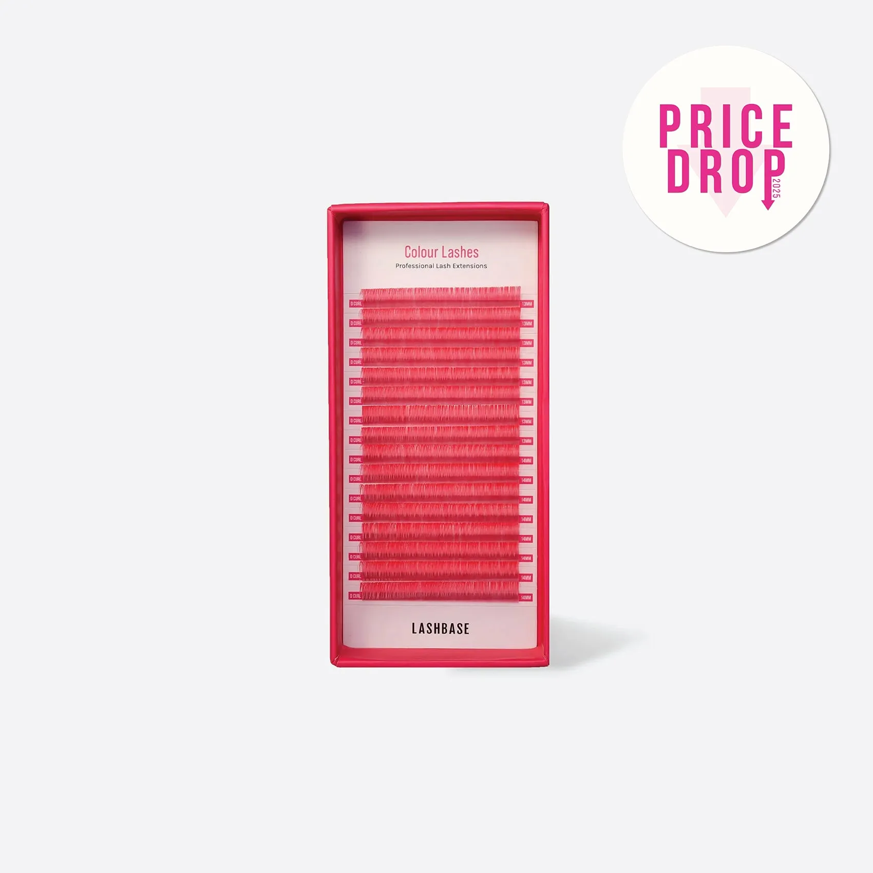 Colour Lashes - Pink
