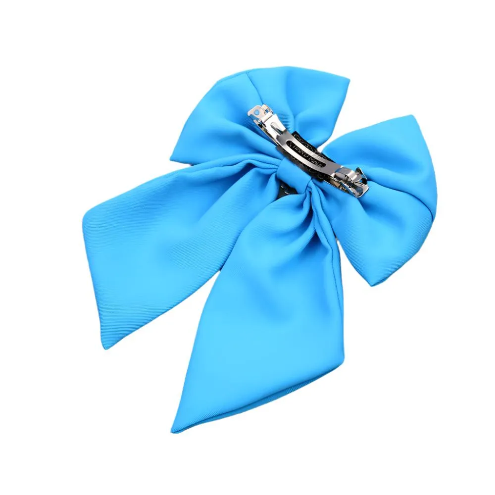 CONCHO BOW HAIR CLIP - TURQ