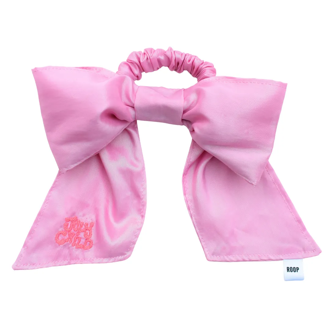 Cosmic Pink July Child x Roop Bow Scrunchie