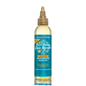 Creme of Nature Pure Honey Scalp Refresh Invigorating Scalp Oil 4oz